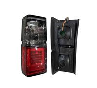 GOINTDJD For Nissan For Terrano D21 A Pair Of Crystal White And Smoked Color 1987 To 1995 Car LED Taillight Brake Light Trailer Light(Black Red)