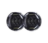 GOINTDJD Headlamp 4X4 For Offroad For Suzuki For Samurai SJ410 Car Accessories Black 1 Piece 7 Inch LED Round Headlights DRL Hi Lo Beam Headlamp