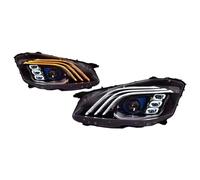 GOINTDJD Headlight Headlights Car Lights For Benz S-Class W221 Headlight 2006 2007 2008 2009 2010 2011 2012 2013 LED Head Lamp DRL Sequential Turn Signal High Low Beam(Have night vision b)