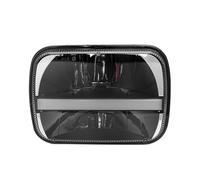 GOINTDJD Headlight Headlights For Toyota Pickup MR2 For Celica For Supra Truck 4X4 Black 5x7 7X6 Inch Square Led Headlight Retangular High/Low Beam Daytime Running Light(Black 1 Piece)