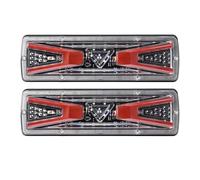 GOINTDJD Rear Light 2Pcs For Trucks Buses Tractors Lorries Pickups And RVs LED Taillights Turn Signals Brake And Reversing Lights Trailer Lights(B)
