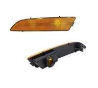 GOINTDJD Turn Signal Lamp Front ＆ Rear Bumper Side Marker Lamps Housings For Chrysler For Crossfire Coupe/Convertible Turn Signal Light Parking Light Indicator Light(2PC Front Yellow Len)