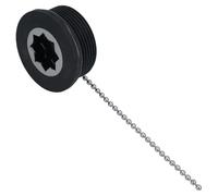 Goiot Deck Filler Spare Cap with Chain 46mm for Boat Deck Plate Water Fuel