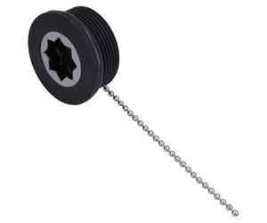 Goiot Deck Filler Spare Cap with Chain 46mm for Boat Deck Plate Water Fuel