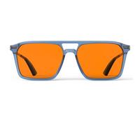 Goiteia 100% Orange Blue Light Blocking Glasses-Amber Tint Gaming Glasses for Better Sleep/Eyes Strain/Light Sensitive-Ultra Light & Spring Hinges for Better Comfor