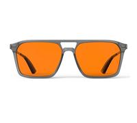 Goiteia 100% Orange Blue Light Blocking Glasses-Amber Tint Gaming Glasses for Better Sleep/Eyes Strain/Light Sensitive-Ultra Light & Spring Hinges for Better Comfor