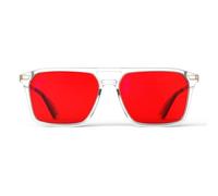 Goiteia 100% Red Blue Light Glasses - Sleep Glasses for Total Blue and Green Light Blocking - Dual AR Coatings-Relieve Eye Strain & Improve Sleep