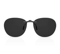 Goiteia kids clip on sunglasses over prescription glasses,Polarised Clip-on Sunglasses for Boys Girls,Compact Fit,Non Flip Up(50 * 42mm)