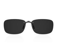 Goiteia kids clip on sunglasses over prescription glasses,Polarised Clip-on Sunglasses for Boys Girls,Compact Fit,Non Flip Up(60 * 40mm)