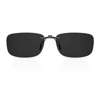 Goiteia kids clip on sunglasses over prescription glasses,Polarised Clip-on Sunglasses for Boys Girls,Compact Fit,Non Flip Up(57 * 37mm)