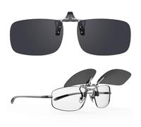 Goiteia Polarised Flip up Clip on Sunglasses Mens Women