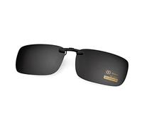 Goiteia Polarized Clip On Sunglasses Over Prescription Glasses Men Women,Compact Fit