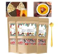 Goji Berry Cuscuta Health Tea, Wolfberry Cuscuta Health Tea, Chinese Liver Care Tea, Men’S Essentials Five Flavors Goji Berry Tea Individual Tea Bag (3 Box)