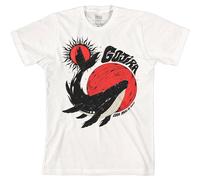 Gojira Men's From Mars To Sirius Whale Cotton T-Shirt in White | Size: Medium Gojira White M