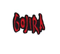 Gojira Red Death Metal Band Patch Badge Embroidered Iron on Applique Souvenir Accessory