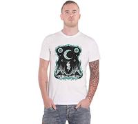 Gojira T Shirt Dragons Dwell Band Logo Official Mens White XL
