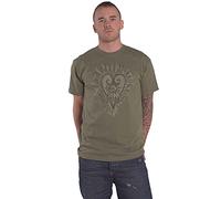 Gojira T Shirt Fortitude Heart Band Logo Official Mens Dust M