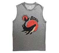 Gojira Tank Top Muscle T Shirt Whale Band Logo Official Unisex Grey M