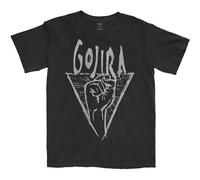 Gojira T Shirt Power Glove Band Logo Official Mens Black XXL