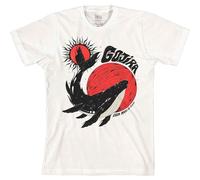 Gojira Whale Official Tee T-Shirt Mens Unisex (Large) White