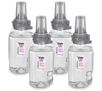 GOJO ADX-7 Antibacterial Foam Handwash, Plum Fragrance, 700 mL Hand Soap Refill for GOJO ADX-7 Push-Style Dispenser (Case of 4) - 8712-04