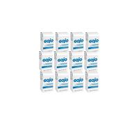 GOJO Lotion Soap Skin Cleanser 800 mL Lotion Hand Soap Refill for GOJO 800 Series Bag-In-Box Soap Dispenser Pack of 12 - 9112-12 Pink