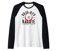 Goju Ryu Karate Do Martial Arts Japan Okinawa Raglan Baseball Tee