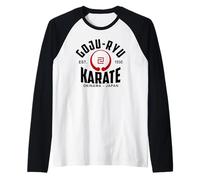 Goju-Ryu Karate Do Martial Arts Japan Okinawa Raglan Baseball Tee