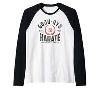 Goju-Ryu Karate Do Martial Arts Japan Tokyo Vintage Raglan Baseball Tee