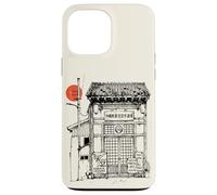 Goju Ryu Karate Dojo Okinawa Japan Illustration Case for iPhone 13 Pro Max