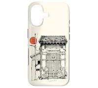 Goju Ryu Karate Dojo Okinawa Japan Illustration Case for iPhone 17