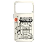 Goju Ryu Karate Dojo Okinawa Japan Illustration Case for iPhone 17 Pro