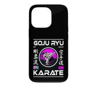 Goju-Ryu Karate Retro Design with Karateka and Kanji Case for iPhone 13 Pro