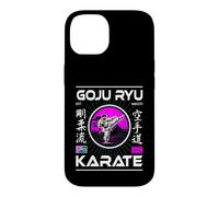 Goju-Ryu Karate Retro Design with Karateka and Kanji Case for iPhone 14