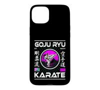Goju-Ryu Karate Retro Design with Karateka and Kanji Case for iPhone 15 Plus