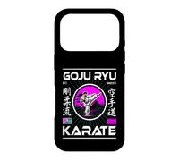 Goju-Ryu Karate Retro Design with Karateka and Kanji Case for iPhone 17 Pro
