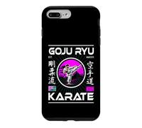 Goju-Ryu Karate Retro Design with Karateka and Kanji Case for iPhone 7 Plus/8 Plus