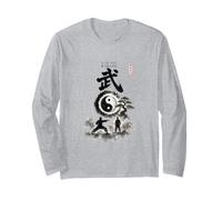 Goju Ryu Karate Uniform/Karate Outfit/Karate Calligraphy Long Sleeve T-Shirt