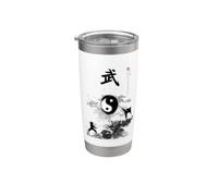 Goju Ryu Karate Uniform/Karate Outfit/Karate Calligraphy Stainless Steel Insulated Tumbler