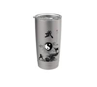 Goju Ryu Karate Uniform/Karate Outfit/Karate Calligraphy Stainless Steel Insulated Tumbler