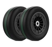 Gokart Front 80/60-5 Wheel Assembly Compatible with Segway Ninebot GoKart Kit/Kit2/Gokart Pro/Pro2, Karting Front Wheel Assembly Replacements Refit Original Accessories (Front Wheel Assembly 2pcs)