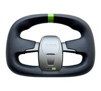GoKart Steering Wheel Compatible with Segway Ninebot Go Kart Kit/GoKart PRO/GoKart PRO2 Refit Electric Kart Replacements Original Accessories (Black for Gokart Pro)