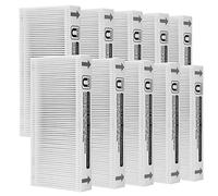 GoKBNY 10-Pack FRF102B True HEPA Replacement Filter Compatible with Febreze FRF102B/FHT170/FHT180/FHT190 Purifiers and Honey-Well HEPAClean U Filter HRF201B/HHT270/HHT290 Purifiers
