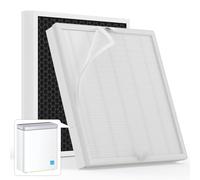 GoKBNY 2-Pack H7124,H712C True HEPA Replacement Filter Compatible with GoveeLife Purifier H7124 and H712C