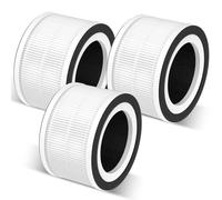 GoKBNY 3-Pack Fillo/Halo/Allo Replacement Filter Compatible with Afloia Fillo/Halo and Mooka Allo Air Purifiers, 3-in-1 Filtration Filters