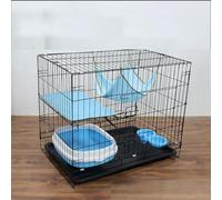 GOKEUEKDY Cat Cage，Large Cat Playpen, Durable and Pliable cat Cage Box Crate Kennel，Crate Large Indoor ＆ Outdoor Exercise Place for Small Animal