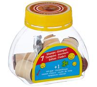 Goki 15532 Cloverleaf, Smile (7 Stamps), Mixed