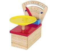 Goki Wooden Kitchen Scales Colourful Make-Believe Childrens Imaginative Toy