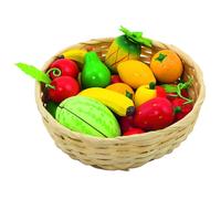 Goki 51661 Fruit in A Basket, Mixed (US IMPORT)