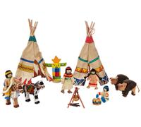 GoKi 51911 (-) (-) Flexible Puppets, Indian Camp, Mixed (US IMPORT)